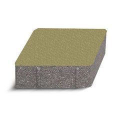 Купити Тротуарна плитка Золотий Мандарин Ромб 150х150 гірчична