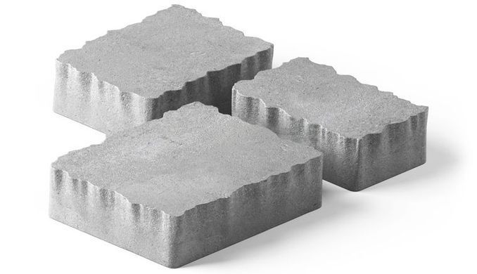 Купити Тротуарна плитка Моноліт-Брук Антіка (без фаски) 60 мм колор-мікс кора