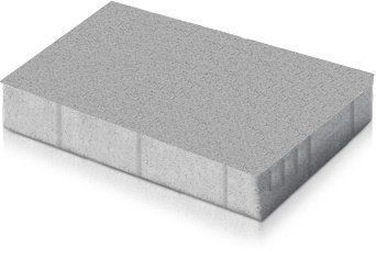 Купить Тротуарная плитка Монолит-Брук Прямоугольник 6 серая