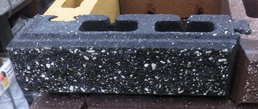 Купить Кирпич столба Монолит-Брук Кая 235 х 75 х 75 черный