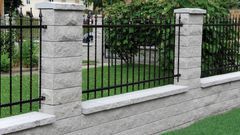 Бетонні блоки для огорожі та підпірні стіни ⏩ Купити в Києві та області Бетонні блоки для огорожі та підпірні стіни