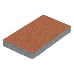 Купити Тротуарна плитка Золотий Мандарин Неоліт червона