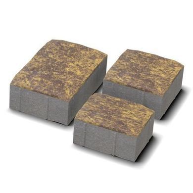 Купить Тротуарная плитка Золотой Мандарин Старая коричневая площадь