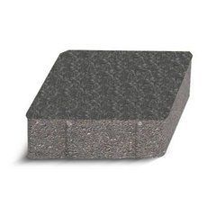 Купити Тротуарна плитка Золотий Мандарин Ромб 150х150 чорна